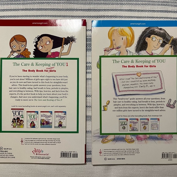 American Girl The Care & Keeping of YOU 2 books - Picture 2 of 6